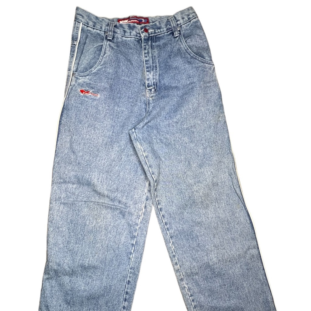 vintage breakdown baggy women’s jeans
